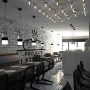Project Flatbread | Restaurant rending - View 02 | Interior Designers